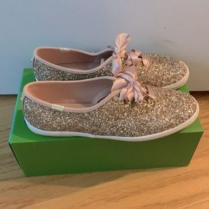 Kate Spade Glitter Keds